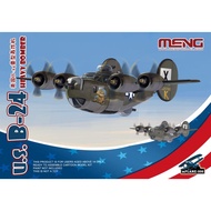 MENG Q Version Egg Machine Boeing B-24 Air Fortress Bomber Model mPLANE-006