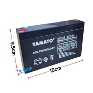 Ắc quy xe điện trẻ em YAMATO 6V5.5ah 6V7Ah 12V7.5Ah chính hãng | Pin loa kẹo kéo bình phun thuốc sâu