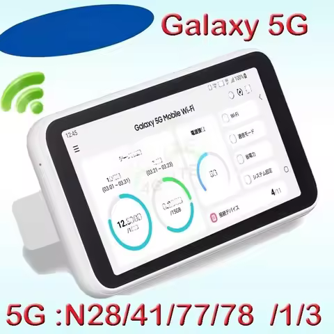 Second Hand 5G Mobile WiFi SCR01 Sim Free Portable Router Wireless Mini WiFi