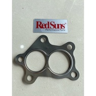 daihatsu yrv turbo down pipe gasket stainless steel 4layar downpipe 000632