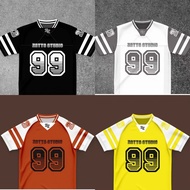 Unisex Jersey NFL Mockup 3D | NFL Jersey Mockup Summer Retro Collar Sports Shirts Clothes