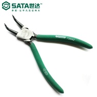 13" SATA GERMAN STYLE INTERNAL SNAP RING PLIER CLOSE CURVED 72044 (READY STOCK)