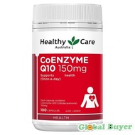 Healthy Care CoEnzyme Q10 150mg 100 Capsules