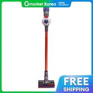 Dyson | เครื่องดูดฝุ่นไร้สาย รุ่น V8 ของแท้ สีเงิน/สีแดง