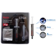 Thermal Grease Maxtor CTG8 CPU Cooling Conductive Pasta Processor Laptop Pc