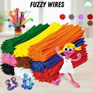 DIY Flower Bouquet Materials – 90-100PCS Fuzzy Twist Sticks