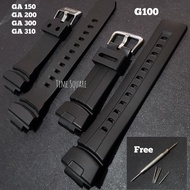 G Shock Ga150 Ga200 Ga300 Ga310 G100 strap Replacement Gshock