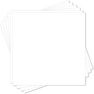 White Cardstock 12x12-24 Sheets Cardstock Paper, Goefun 80lb White Card Stock Paper for Card Making,