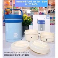 TERMOS Insulated food jar set original tupperware food thermos