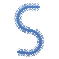 Daily New Arrival/Orthodontic Rubber Band S-Shaped Dental Circle Oral Dental Circle Orthodontic Cons