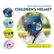 ❂Budak Motorcycle Helmet Motor Kids Safety Helmet  Helmet Motorbike Helmet for Children MTB Bike r Half Helmet 儿童头盔.➳