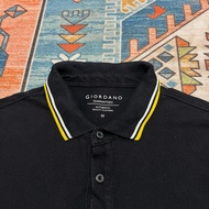 Black Giordano polo shirt