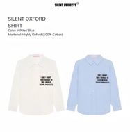 Loose Format SHIRT “SILENT OXFORD SHIRT” - PREMIUM OXFORD