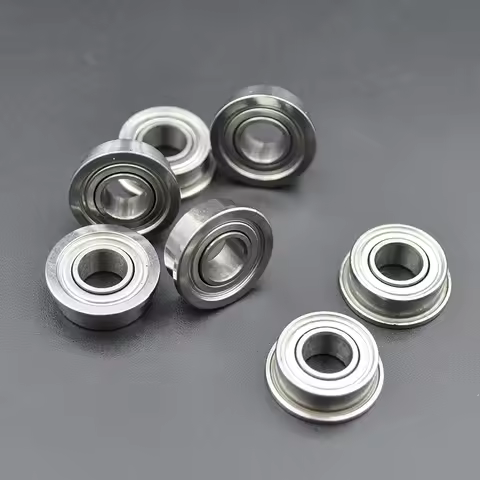 10pcs F692 F693 F694 F695 F696 F697 F698 F699 ZZ 2Z Miniature Flange Bearing Deep Groove Ball Bearin