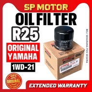 R25 OIL FILTER XJ6 MT07 MT09 R1R6 OIL CLEANER ELEMENT ASSY BIG BIKES OIL SCREENER [100% ORIGINAL YAM