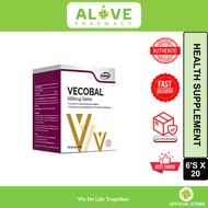 [ALIVE PHARMACY] Eldon Vecobal 500mg 6's x 20 (120's) | Vitamin B12 Untuk Saraf & Tenaga