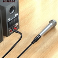 FEISHANG Jack 6.5 Balanced Microphone Cable, 6.35 Large Three Core 6.5mm Audio XLR Cable Aux Line, A