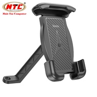 Giá đỡ điện thoại xe máy Hoco CA119 gắn chân gương (Đen) - NHẤT TÍN Authorised Store