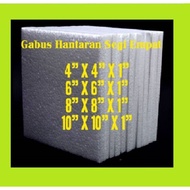 1" Gabus Tapak Hantaran/Polyfom Polystyrene/gabus hantaran/hiasan hantaran/dulang hantaran/tapak gab