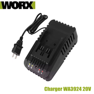 Worx wa3924 20V Bộ sạc pin (tương thích với wa3595/wa3953/wa3401/wa3016 pin) 2.0 Bộ sạc sạc nhanh Ph