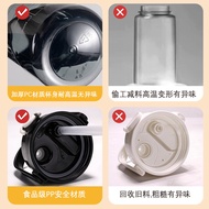Summer Large Capacity Plastic Water Cup with Straw Double Drinking Cup Portable Fitness Sports Water