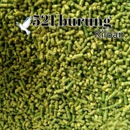 HIJAU BIRD food 521 green kiloan 1/ 2 kg