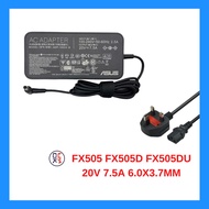 Power Adapter Charger   FX505 FX505D FX505DU 20V 7.5A 6.0x3.7mm