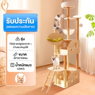 คอนโดแมว ตัวหนา เพิ่มความสูง คอนโดแมวไม้ แข็งแรง อพาร์ทเมนท์แมวใหญ่ บ้านแมว เตียงแมว ขนาดใหญ่