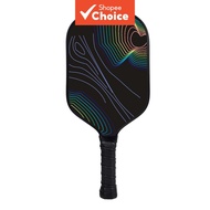 Textured Carbon Fiber Pickleball Paddle, Lightweight Stable Durable, Control Grip Surface For Spin &