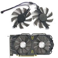 2Pcs/Set 4 85Mm 52 6600M GPU Cooler Graphics Card Fan For AMD AFOX Radeon RX 580 2048Sp Colorful