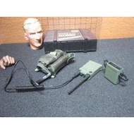 T3通信裝備 OPS美軍1/6軍綠無線電話機附套一具(電池可卸) mini模型 LT:3366 