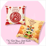 Chinese New Year Pillow 30x30 cm / Sofa Pillow / Soft Pillow / CNY Pillow