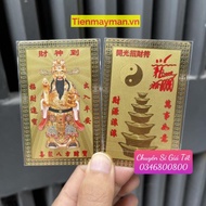 Gold Magic Than Tai Squeeze Wallet, Altar, Safe - Open The Palace Of Fortune, Pure Copper, VIP