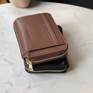 Fitto Compact Leather Zipper Wallet - Exclusively Designed by Ouithebrand