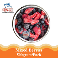 Frozen Mixed Berries / 冻莓果 （500gram/Pack)