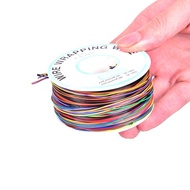 【❂Hot On Sale❂】 fka5 1pc 30awg Mixed Color Jump Wire Tinned Copper Pvc Insulation Single Strand Ok Wire