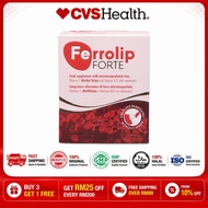 [CVS Pharmacy]   Ferrolip FORTE Iron Complex Blood Health Anemia Support Energy Formula