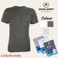 Men's sem sport t-shirt by agree plain men's singlet t-shirt/ sem men's sport t-shirt sem