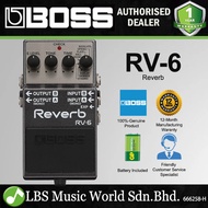 Boss RV-6 Reverb Guitar Effects Pedal (RV6 RV 6)