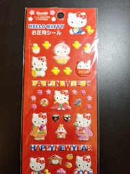 Hello Kitty 2005新年 貼紙