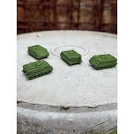 M113 armored vehicle model, miniature landscape decoration model