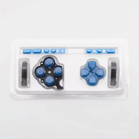 1Set Button Replacement Kit ABXY Select Start Home LR Buttons PSP Button Set D PAD Volume Key High Q