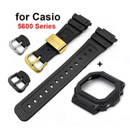 Watch Bezel for Casio G-Shock DW-5600/5700/5735/5750 GW-B5600 GWX-5600 Watch Strap Silicone Rubber B