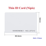 [100 PCS / Read Only] ID Card 125Khz RFID Proximity Card TK4100 EM4200 EM4100 Door Access Card/ Kad 