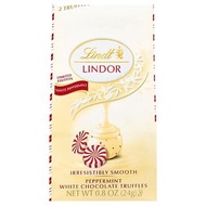 加拿大代購  150g peppermint white truffles chocolate Lindor lindor薄荷朱古力 代購Lindor  薄荷白朱古力 mint 薄荷朱古力關注組  瑞