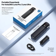 (MY) LionShield Insta360 Luna Pro / Luna Ultra 3C/CCC 10000mAh Extended Battery Grip 22.5W Fast Char