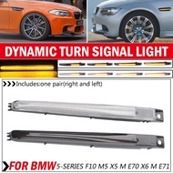 New For BMW 5 Series F10 M5 E70 E71 X5 X6 M E82 M Coupe Led Dynamic Amber Side Marker Blinker Fender