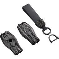 Heavy Metal Key Fob Cover Case Protector for Mercedes Benz, Keychain, Accessories for Mercedes Benz 
