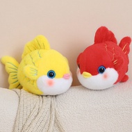 Cute Koi Fish Doll Pillow Arowana Plush Toy Birthday Gift Children Decoration Pendant Ragdoll Doll