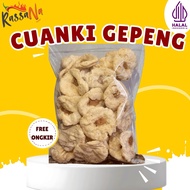 Flat Cuanki, Round Dry Batagor Cuanki, 50 Pieces